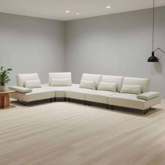 L-shaped sofa