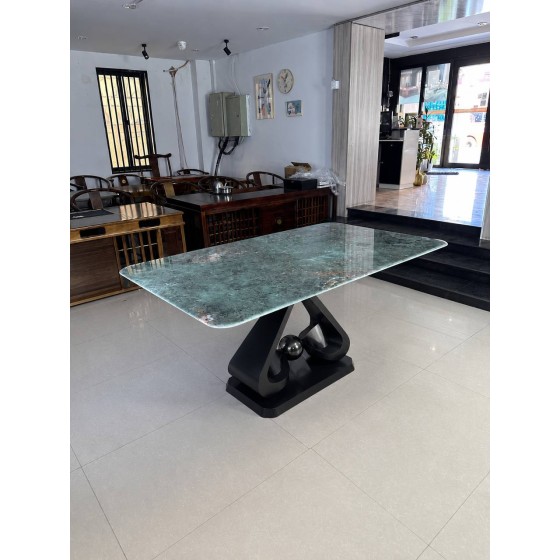 Heart-shaped marble dining table #119