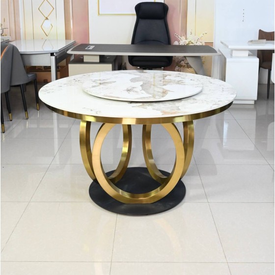 3R Dining tables+gold border